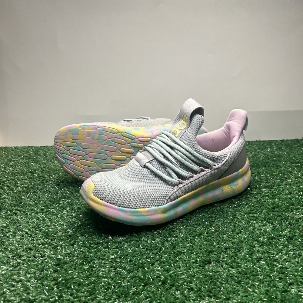 adidas Cloudfoam Move Lounger Women’s 5 Pastel Pink Mint Yellow Multicolor Shoes